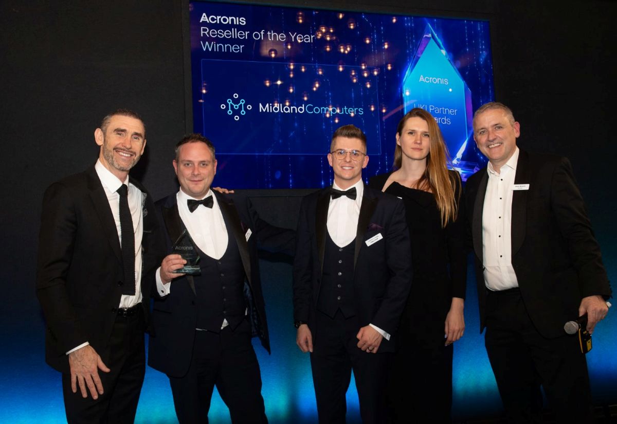 Acronis Reseller of the Year 2024 | Midlands Computers